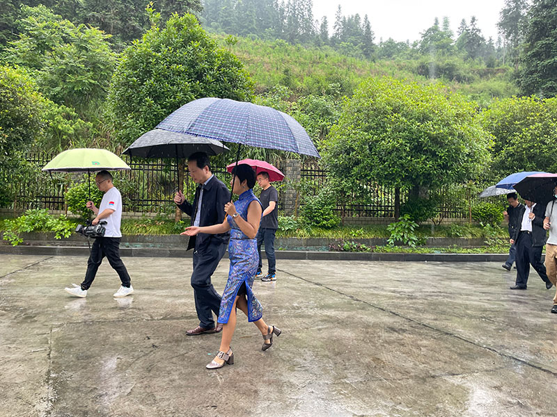 省人大常委副主任劉曉鳴率調(diào)研組前來我公司調(diào)研 湖北山茶油廠家