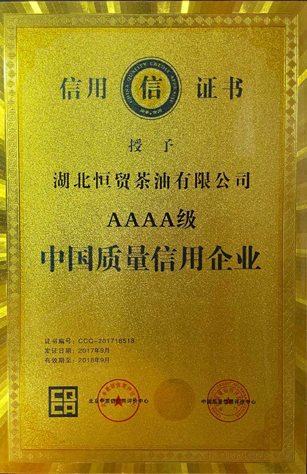 2017年中國質(zhì)量信用企業(yè)4A證書.jpg 2017年中國質(zhì)量信用企業(yè)4A證書.jpg