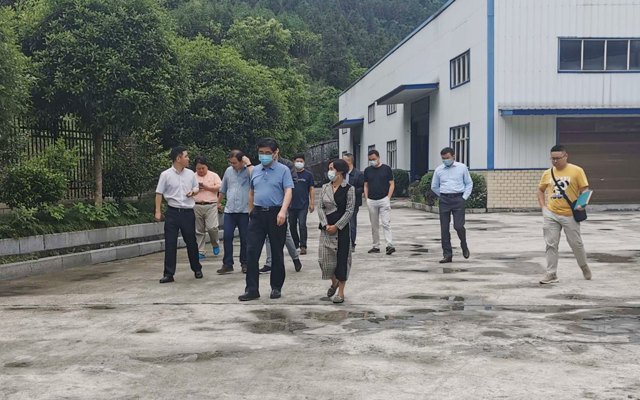 2020年5月25日恩施州吳州長一行來工廠調(diào)研